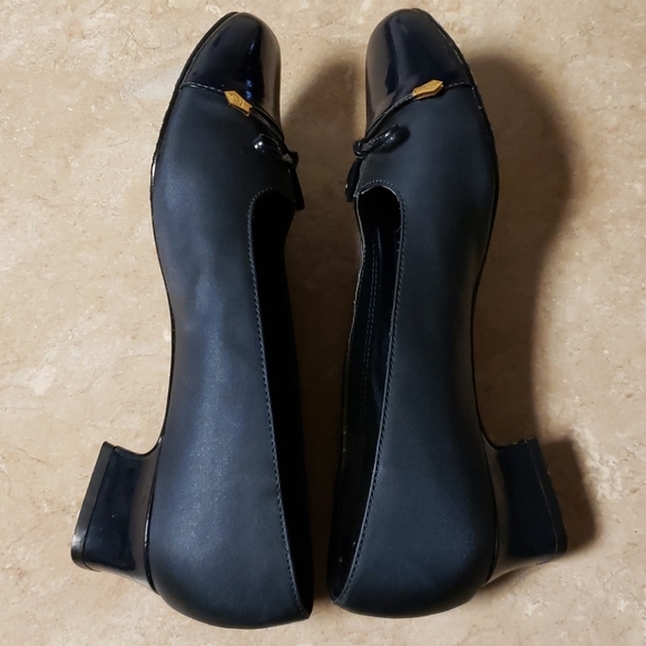 SOFT STYLE BY HUSH PUPPIES BLUE LOW HEEL - Picture 7 of 8